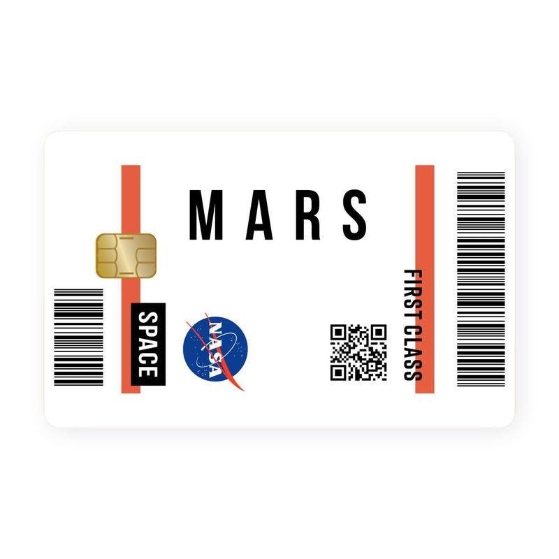 Mars Exp Card WrapCart X Jumbo