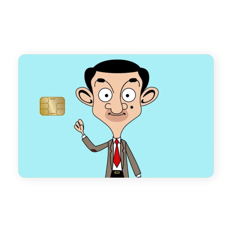 Mr Bean Cartoon Card WrapCart X Jumbo