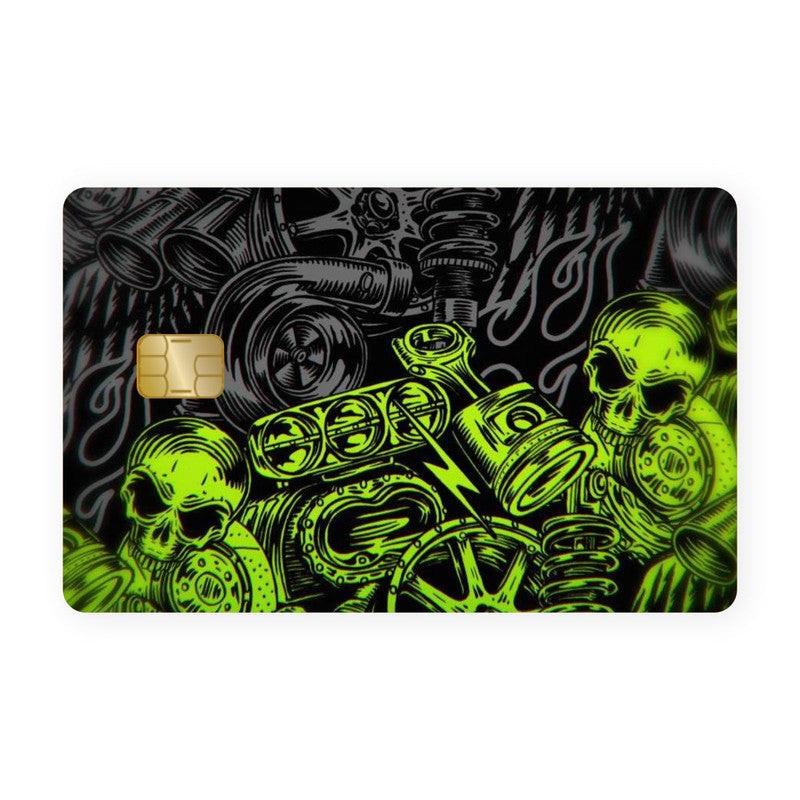 Skull Mech Card WrapCart X Jumbo