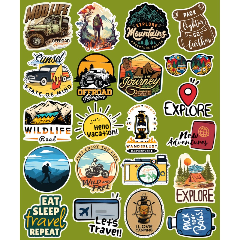 Mini Sticker Pack - Journey