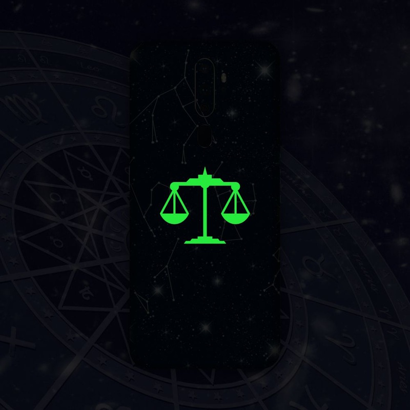 Zodiac Libra Neon