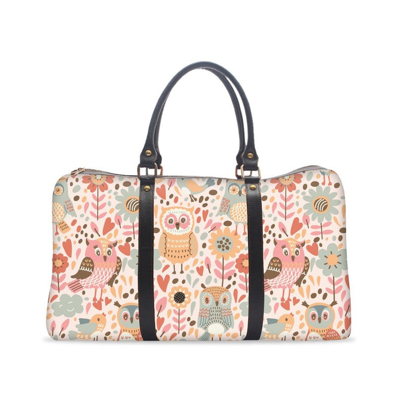 Abstract Owl Gym Bag