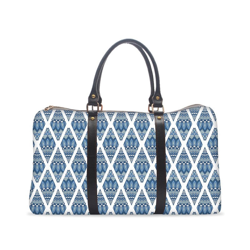 Blue Mandala Gym Bag