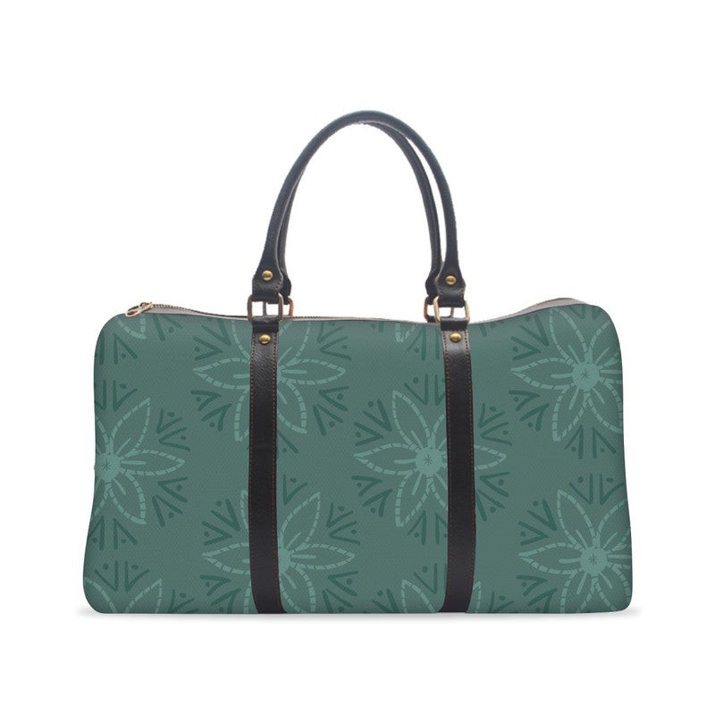 Coral Green Gym Bag