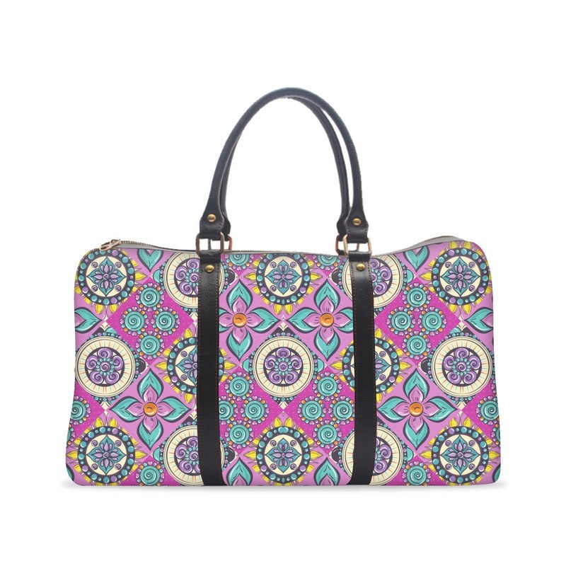 Pink Mandala Gym Bag