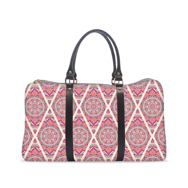 Red Mandala Gym Bag