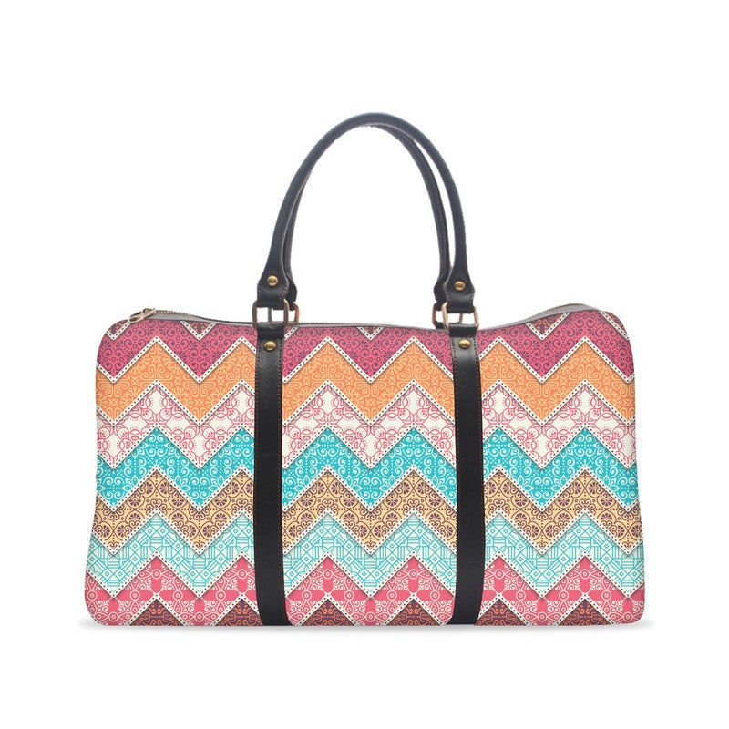 Waves Patterns Gym Bag