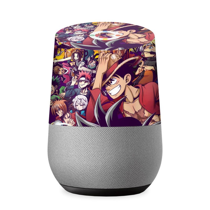 Anime Abstract Skin For Google Home