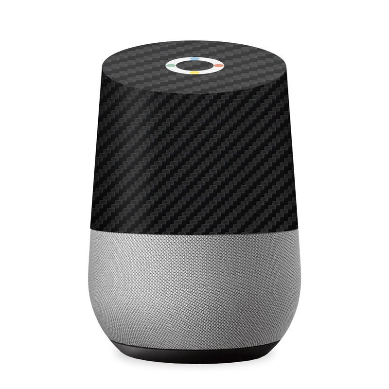 Black Carbon Skin For Google Home