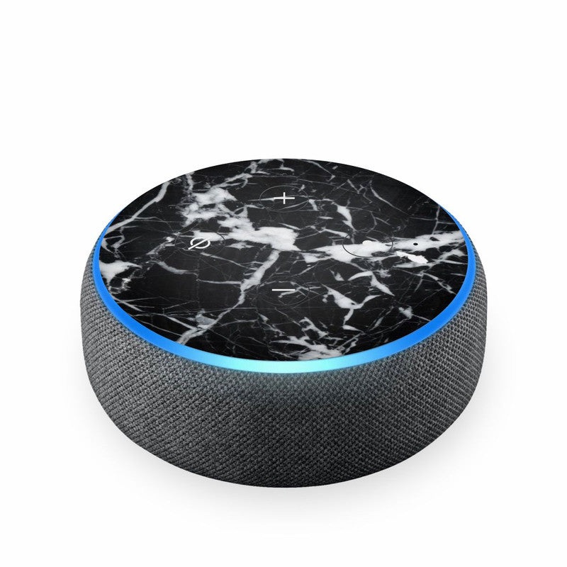 Black Marble Skin For Amazon Echodot