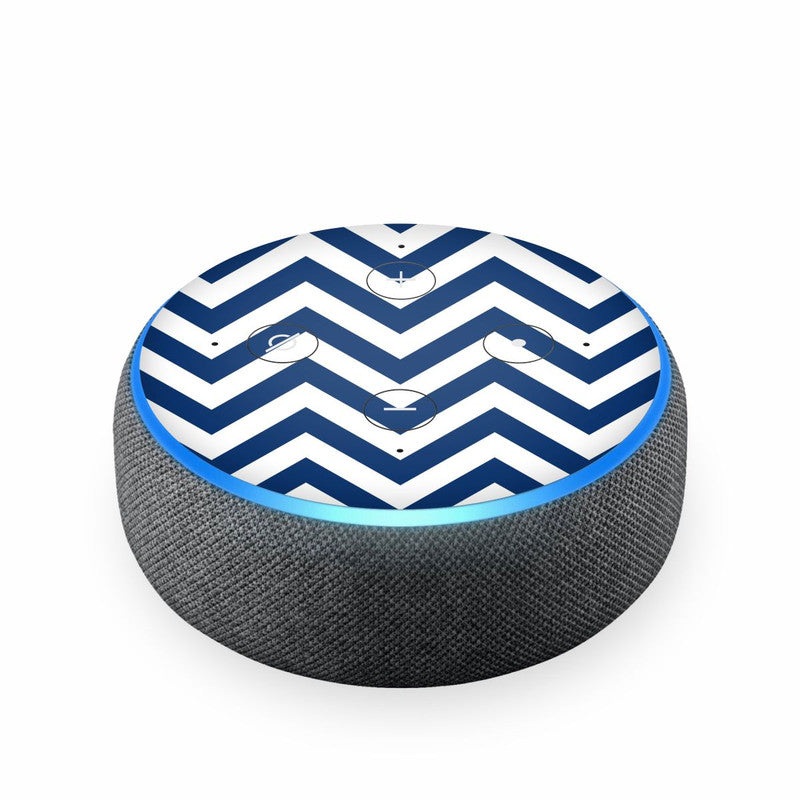Blue Stripes Skin For Amazon Echodot