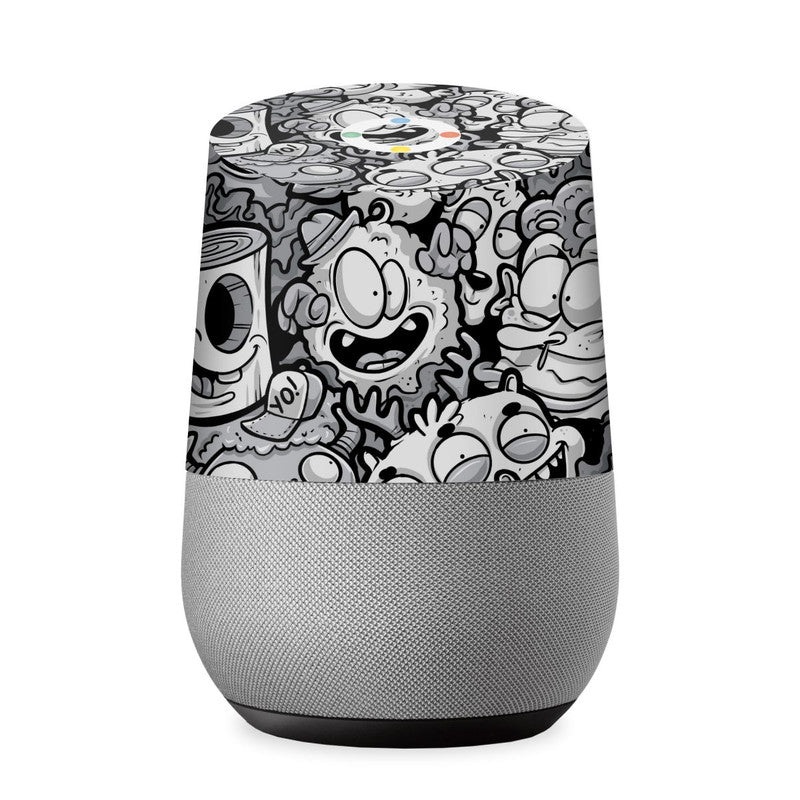 Doodle Monster Skin For Google Home