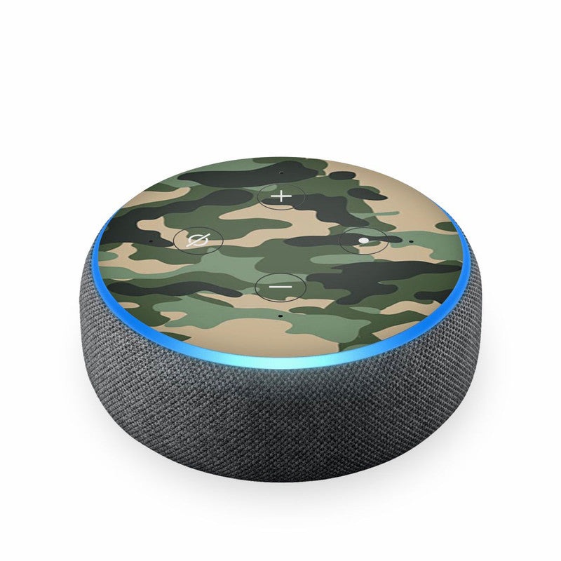 Green Camo Skin For Amazon Echodot