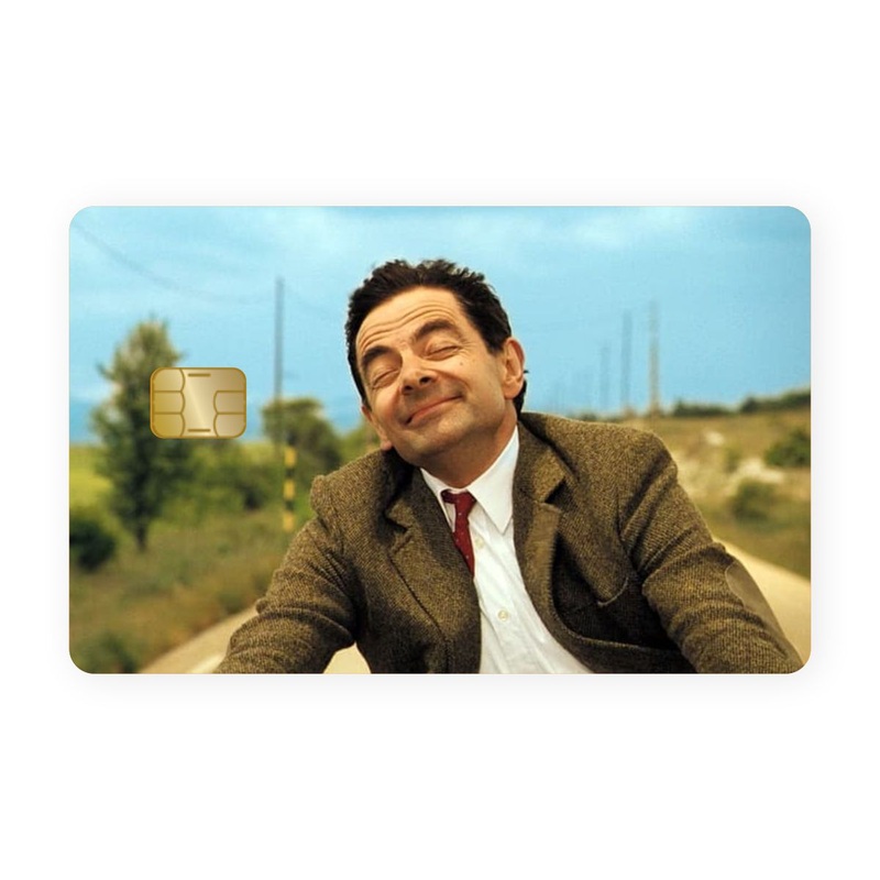 Mr Bean Enjoying Card