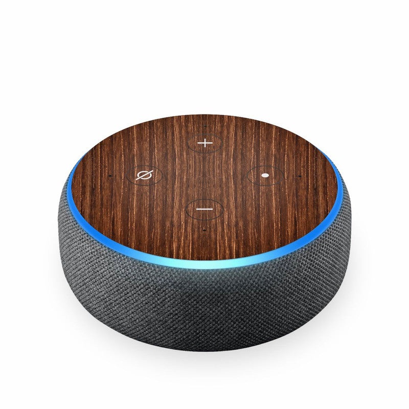 Oak Wood Skin For Amazon Echodot