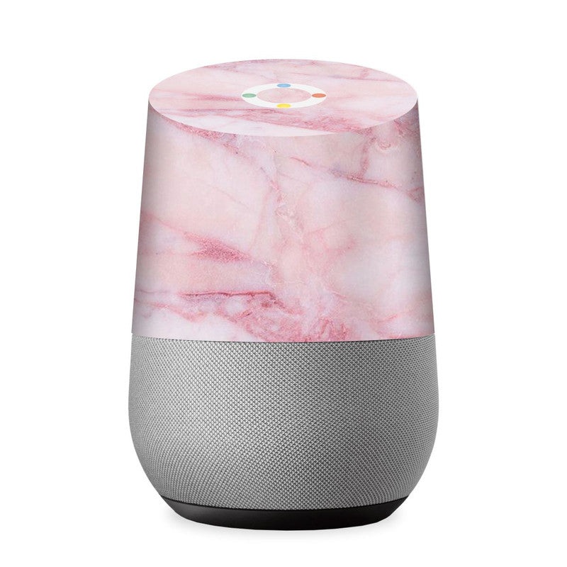 Pink Marble Skin For Google Home