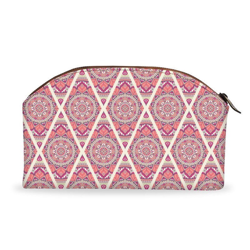 Red Mandala Tech Pouch