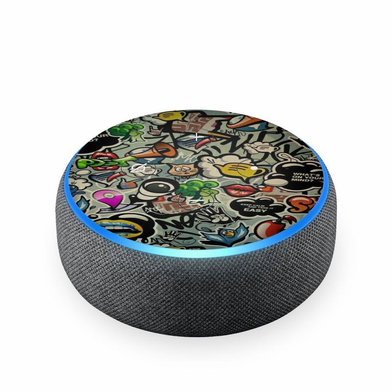 Vocalize Abstract Skin For Amazon Echodot