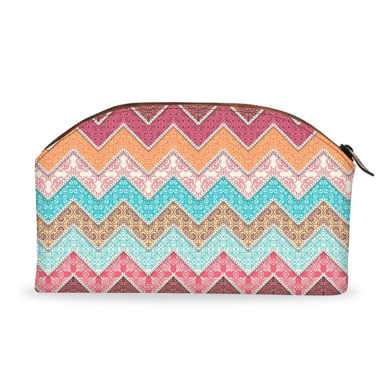Waves Patterns Tech Pouch