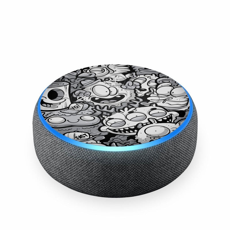 Doodle Monster Skin For Amazon Echodot
