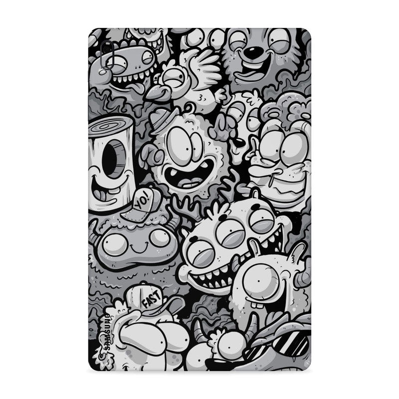 Doodle Monster Tab Skin