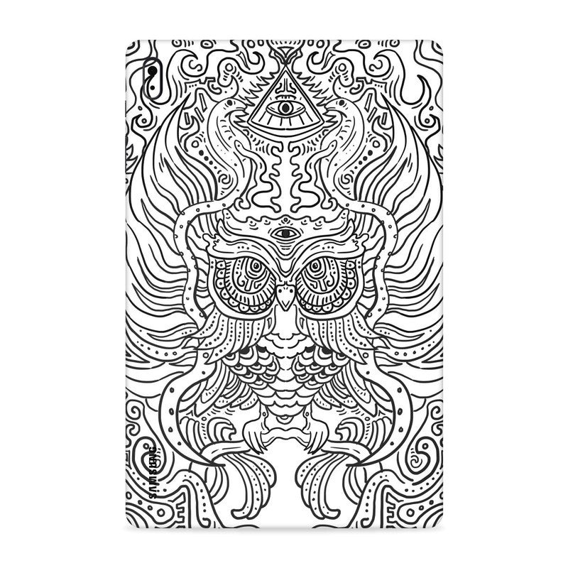 Doodle Owl Tab Skin