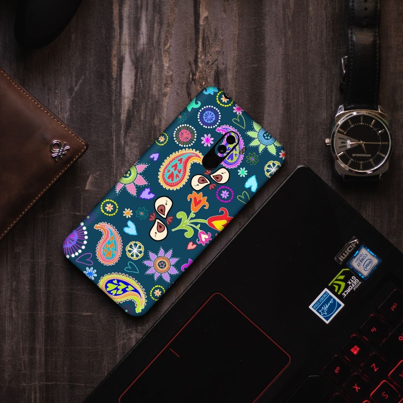 Navy Blue Floral