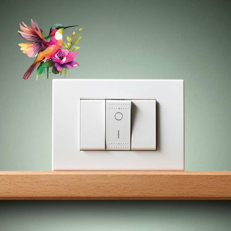 THE LONG BEAK  WALL STICKER