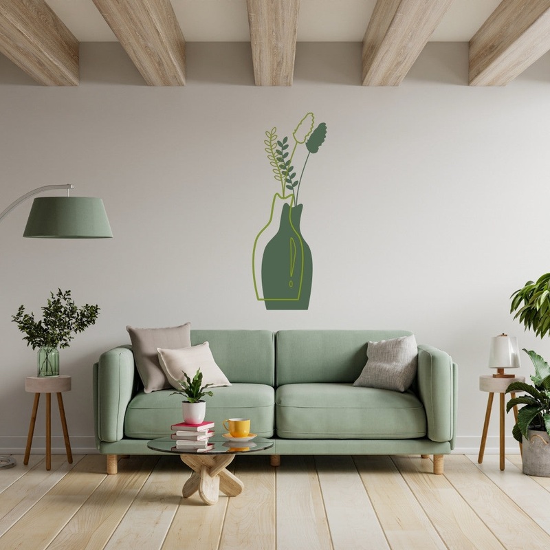 THE VASE WALL STICKER