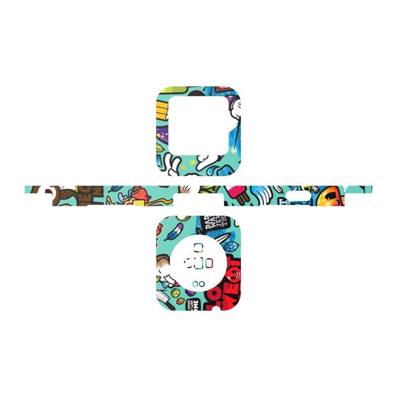 Blue Abstract Realme Watch Skin