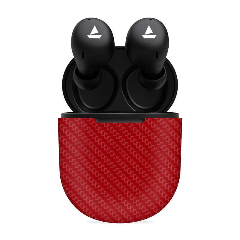 Red Carbon Skin For Boat 383