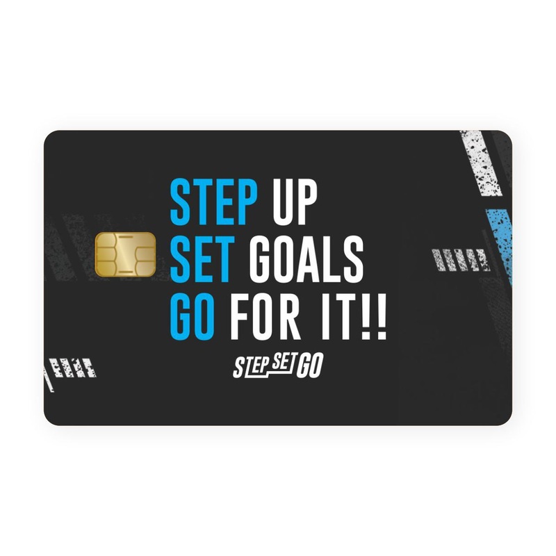 StepSetGo - Step Up Card