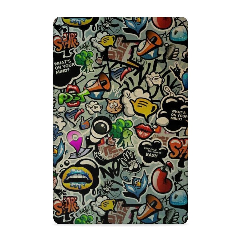 Vocalize Abstract Tab Skin