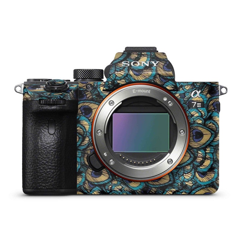 Peacock Abstract Camera Skin