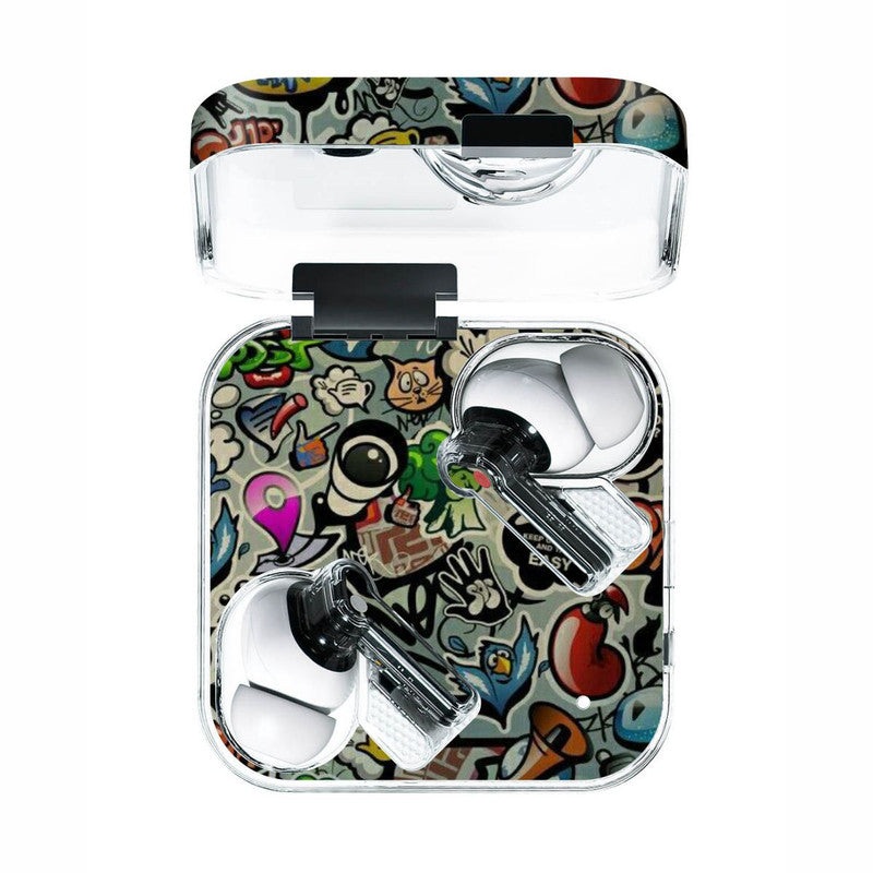 Vocalize Abstract Skin Wrap For Nothing Ear 1