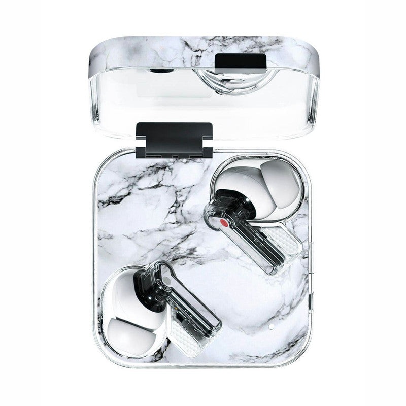 White Marble Skin Wrap For Nothing Ear 1