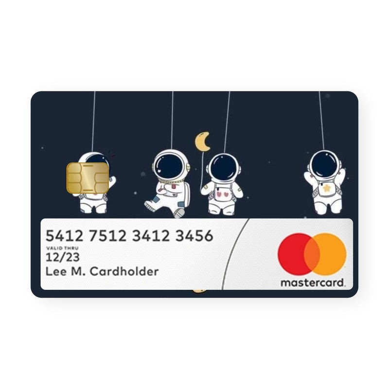 Astronaut Swing Card With Window
