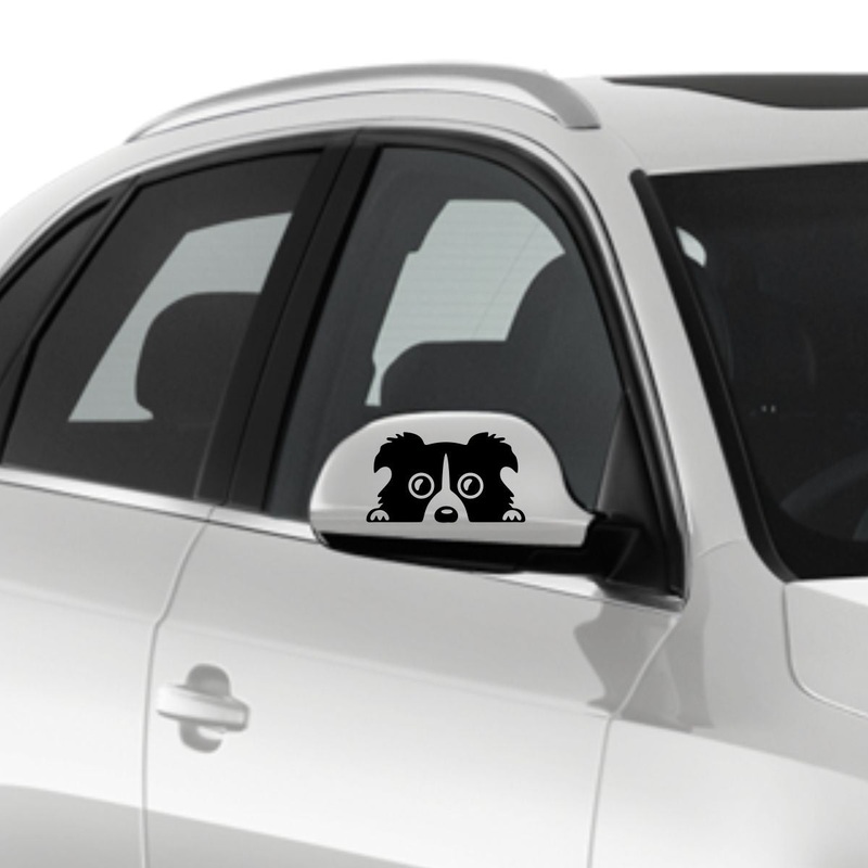 Puppy Side Mirror Decal
