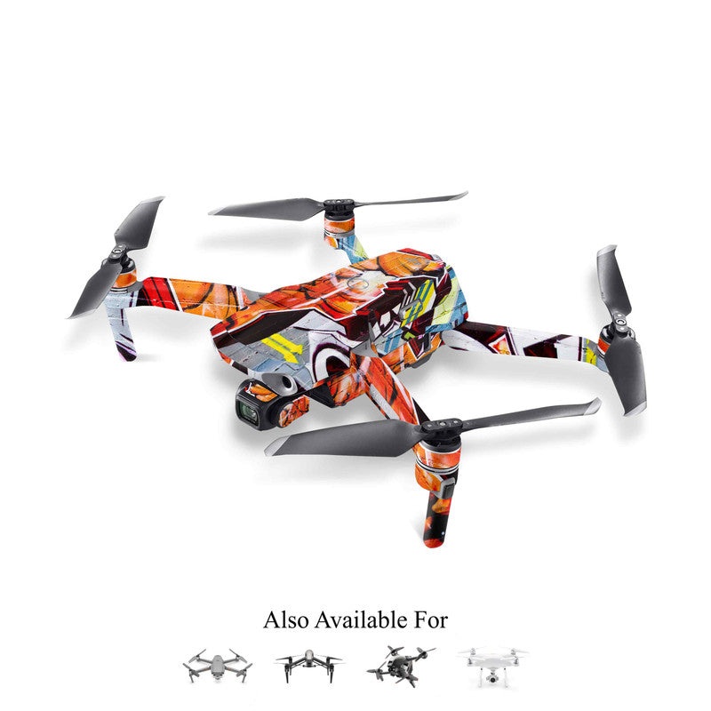 Underground Graffitti Drone Skin