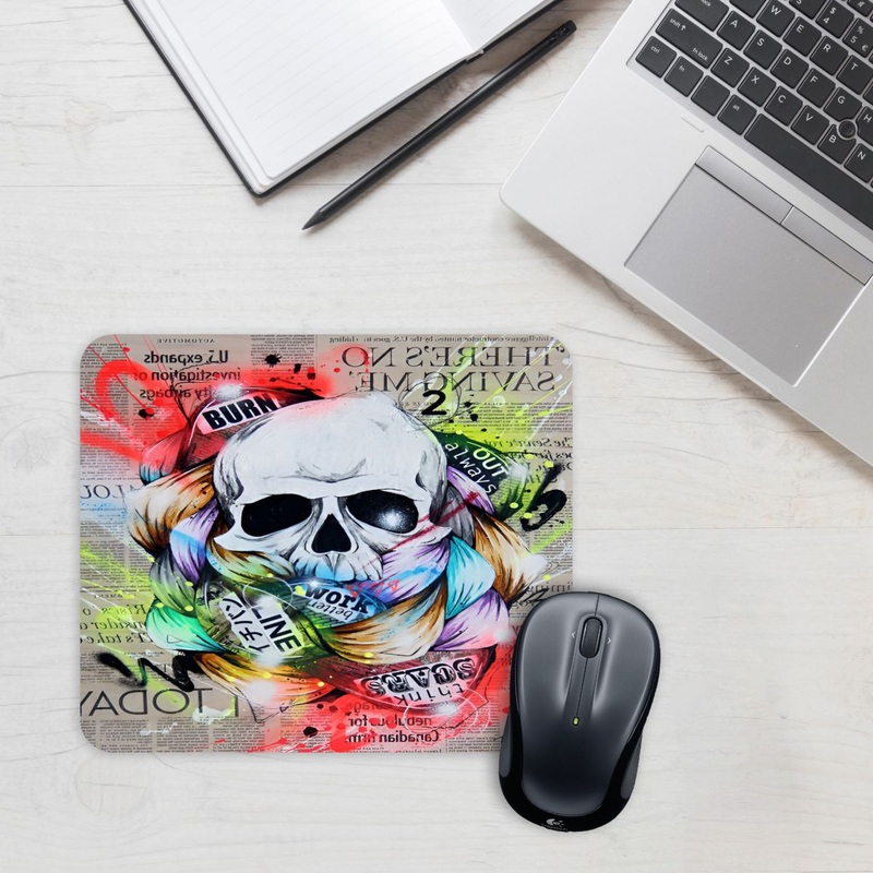 Visionary Skull Mousepad