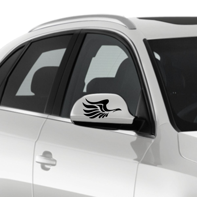 Wings Side Mirror Decal