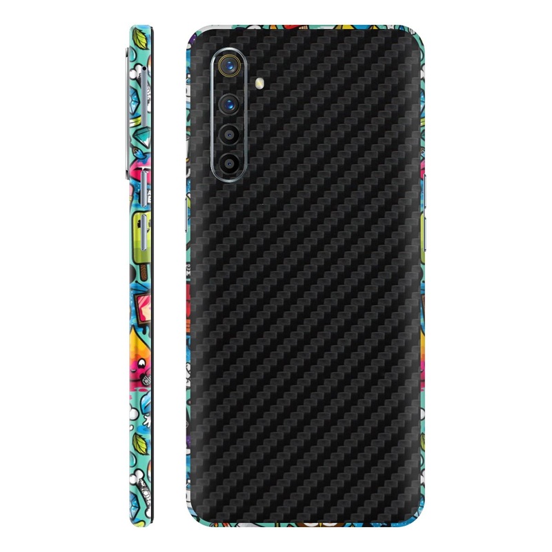 Blue Abstract Dual Edition - Black