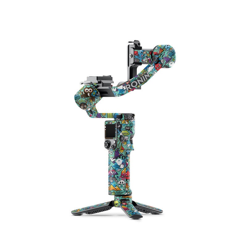 Blue Abstract Gimbal Skin