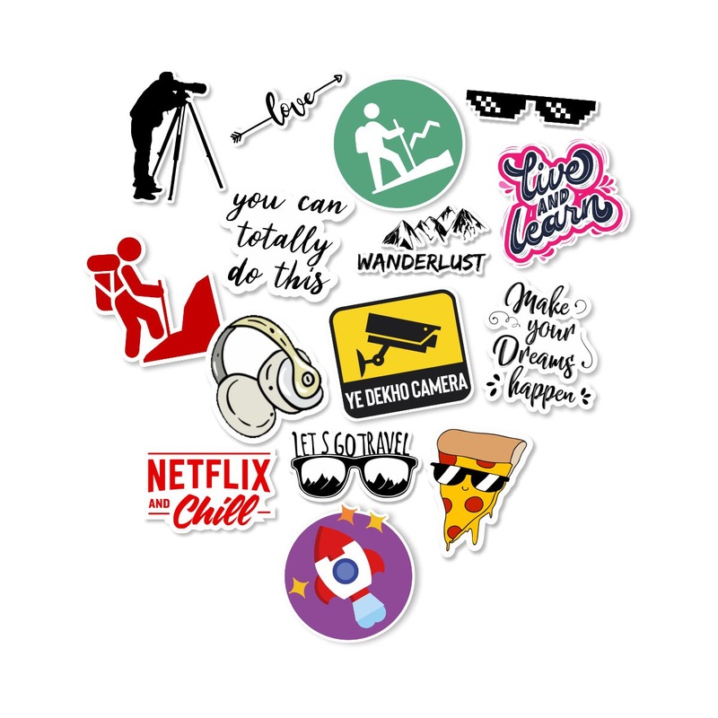 Sticker Combo #14 - Pack Of 15