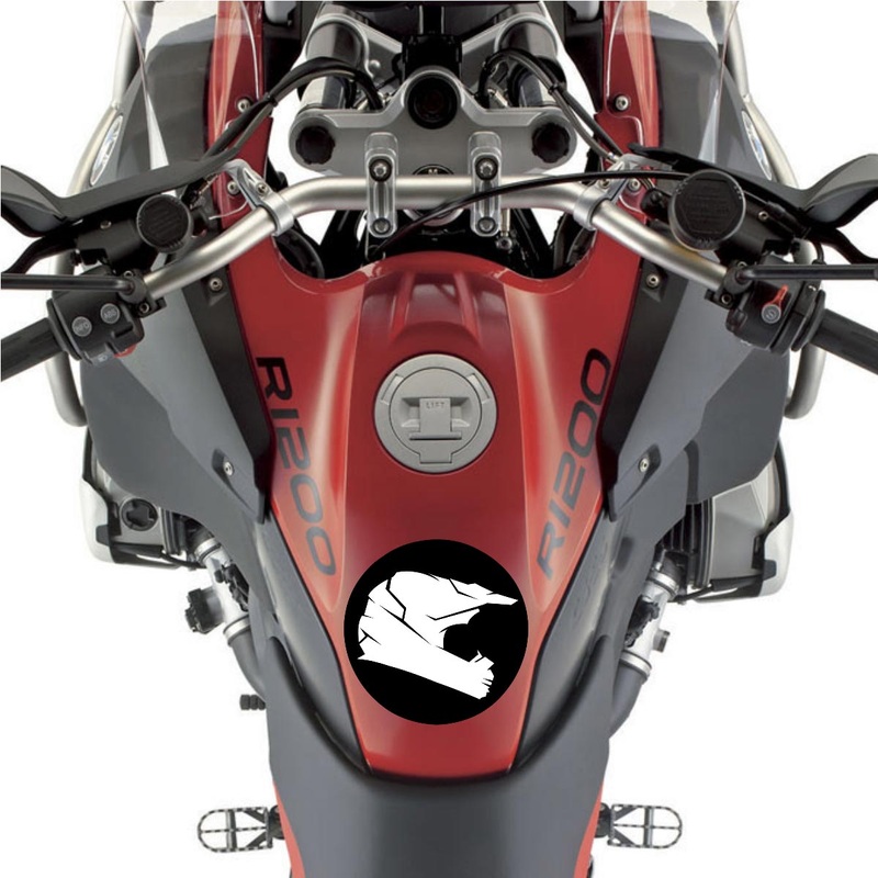 VR Helmet Bike Fuel Tank Decal
