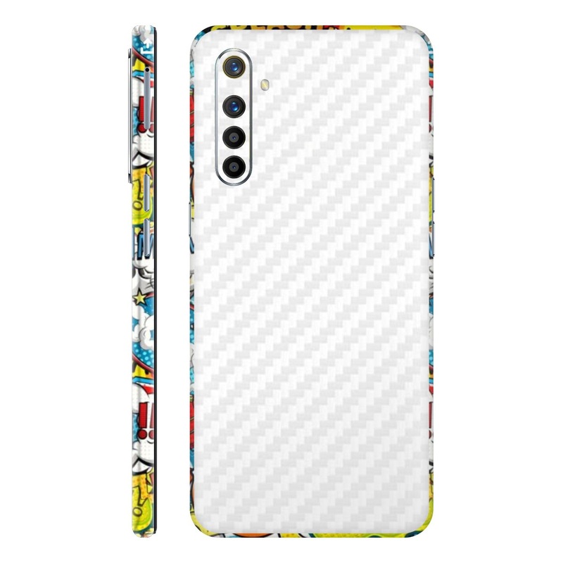 Yellow Abstract Dual Edition - White