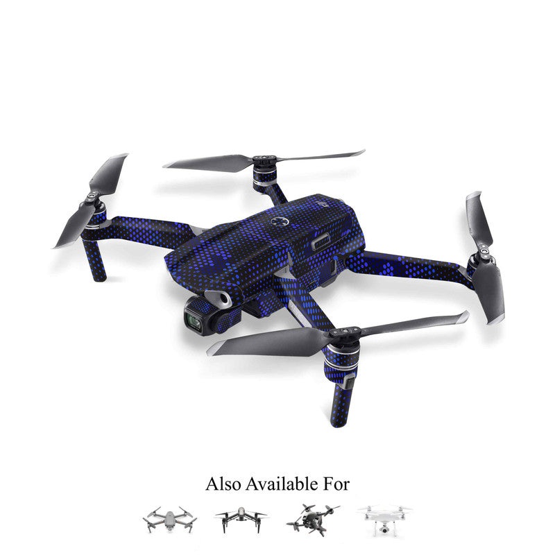 Matrix Design - Blue 1 Drone Skin