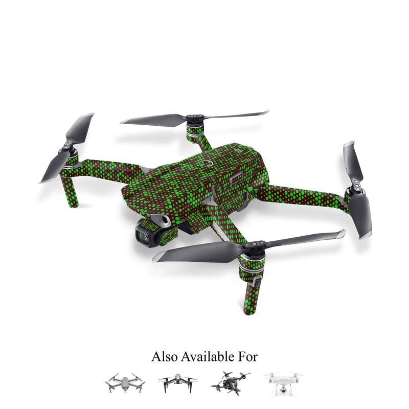 Matrix Design - Green 2 Drone Skin