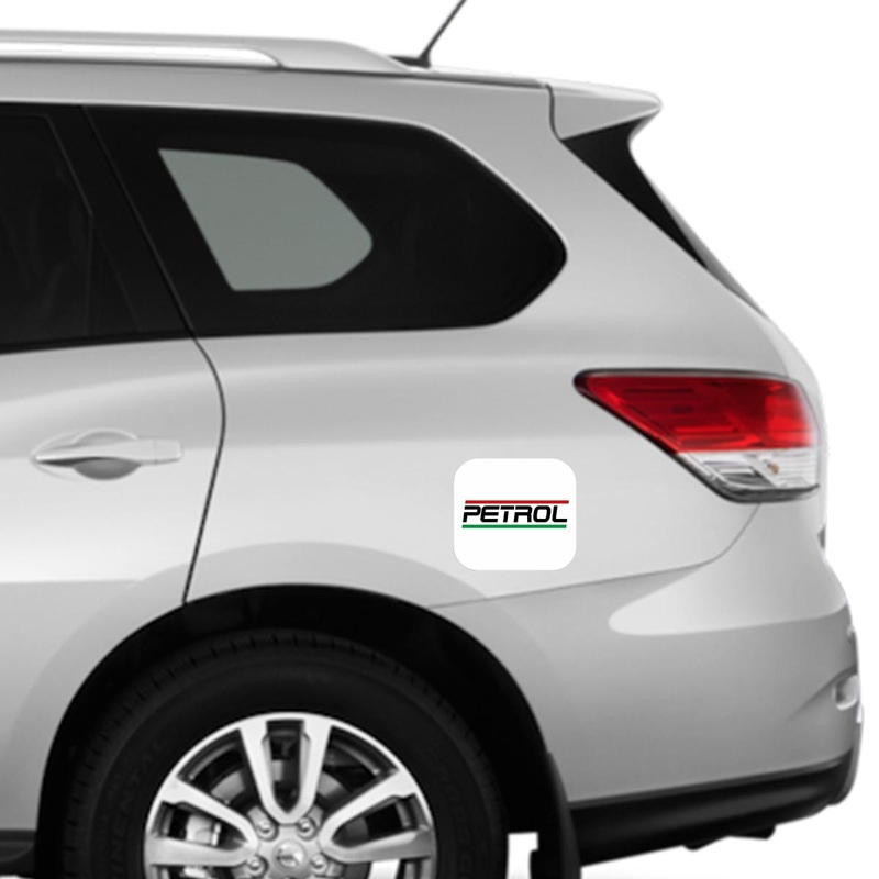 Petrol #5  Square Car Fuel Tank Decal
