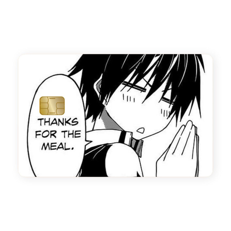 Thanks For The Meal Card Skin